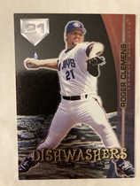 1998 SkyBox Dugout Axcess Dishwashers #D8 Roger Clemens
