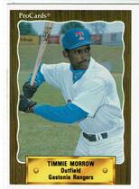 1990 ProCards Gastonia Rangers #2533 Timmie Morrow