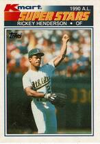 1990 Topps K-Mart Super Stars #23 Rickey Henderson