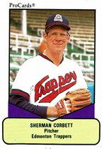 1990 ProCards AAA #88 Sherman Corbett
