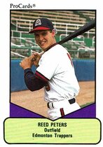 1990 ProCards AAA #105 Reed Peters