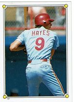 1987 Topps Stickers #121 Von Hayes