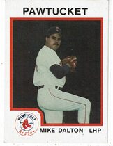 1987 ProCards Pawtucket Red Sox #66 Mike Dalton