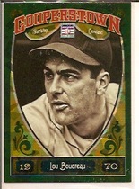 2013 Panini Cooperstown Green Crystal #53 Lou Boudreau