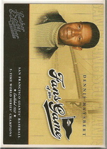 2004 Donruss Leather and Lumber Fans of the Game #2 Dennis Haysbert
