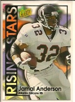 1997 Ultra Rising Stars #7 Jamal Anderson