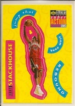 1996 Upper Deck Collectors Choice Stick-Ums Sticker 2 #S20 Jerry Stackhouse