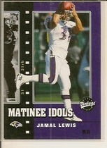2001 Upper Deck Vintage Matinee Idols #M7 Jamal Lewis