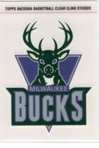 2005 Topps Bazooka Window Clings #16 Milwaukee Bucks