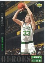 1992 Upper Deck Basketball Heroes Larry Bird #25 Larry Bird