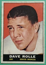 1961 Topps Base Set #197 Dave Rolle