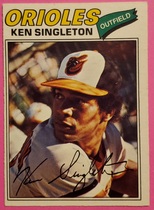 1977 O-Pee-Chee OPC Base Set #19 Ken Singleton