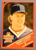 1990 Wonder Bread Stars #2 Roger Clemens