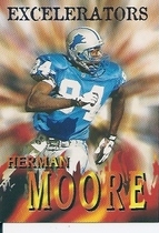 1996 SkyBox Impact Excelerators #8 Herman Moore