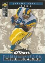 1994 Upper Deck Collectors Choice Crash the Game Silver Redemption #C18 Jerome Bettis