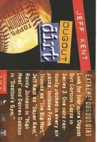 1994 Stadium Club Infocards 6 Card Set #5 Infocard
