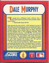 1990 Score The MVPs Magic Motion Trivia #2 Dale Murphy