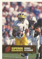 1994 Superior Rookies #60 Derrick Alexander