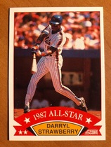 1988 Score Box Cards #17 Darryl Strawberry