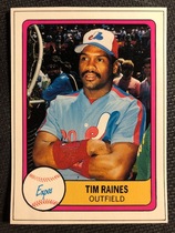 1987 Baseball Cards Magazine #2 Tim Raines