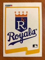 1990 Fleer Wax Box Cards #C23 Royals Team Logo