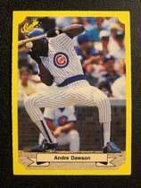1987 Classic Update Yellow/Green Backs #124 Andre Dawson