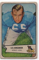 1954 Bowman Base Set #29 Les Bingaman