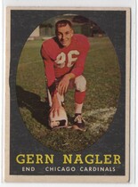 1958 Topps Base Set #60 Gern Nagler