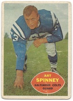 1960 Topps Base Set #7 Art Spinney