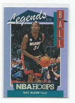 2018 Panini NBA Hoops Legends of the Ball #5 Ray Allen