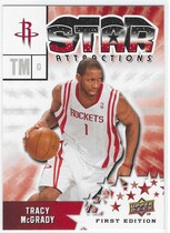 2009 Upper Deck First Edition Star Attractions #SA18 Tracy McGrady