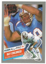 1991 Fleer All-Pros #7 Ray Childress