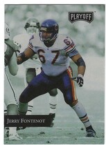 1992 Playoff Base Set #60 Jerry Fontenot