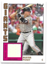 2019 Topps 1984 Topps Relics #84R-BP Buster Posey