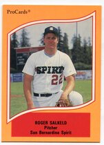 1990 ProCards A and AA #135 Roger Salkeld