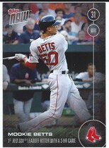2016 Topps Now #113 Mookie Betts
