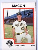 1987 ProCards Macon Pirates #2 Tracy Toy