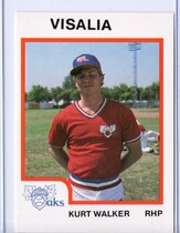 1987 ProCards Visalia Oaks #8 Kurt Walker