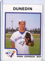 1987 ProCards Dunedin Blue Jays #930 Dana Johnson