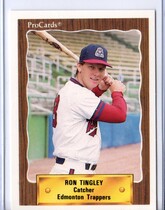 1990 ProCards Edmonton Trappers #520 Ron Tingley