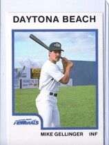 1987 ProCards Daytona Beach Admirals #25 Mike Gellinger