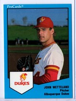 1989 ProCards Albuquerque Dukes #63 John Wetteland