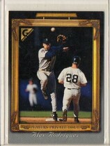 1998 Topps Gallery Players Private Issue Auction #125 Alex Rodriguez