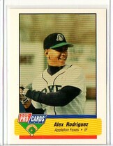 1994 Fleer ProCards Appleton Foxes #1063 Alex Rodriguez