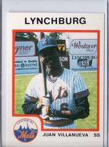 1987 ProCards Lynchburg Mets #2 Juan Villanueva