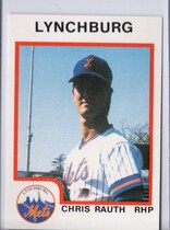 1987 ProCards Lynchburg Mets #15 Chris Rauth