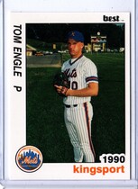 1990 Best Kingsport Mets #22 Tom Engle