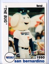 1990 Best San Bernardino Spirit #27 The Bug|Mascot