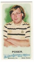 2010 Topps Allen & Ginter Mini A and G Back #270 Max Poser