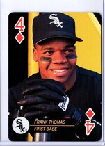 1992 U.S. Playing Cards Major League Baseball Aces #4D Frank Thomas
